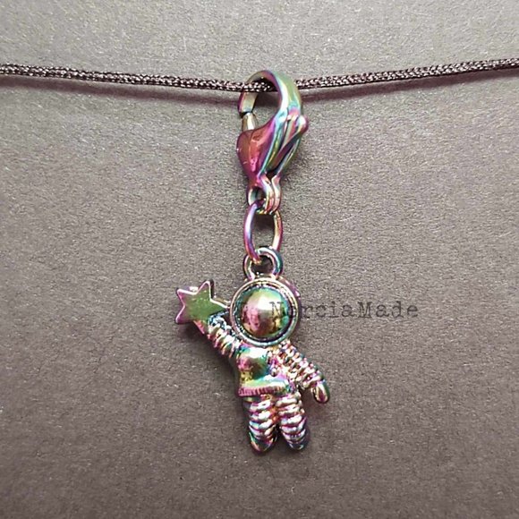 T.NorciaMade Accessories - Neochrome Astronaut Charm: Single